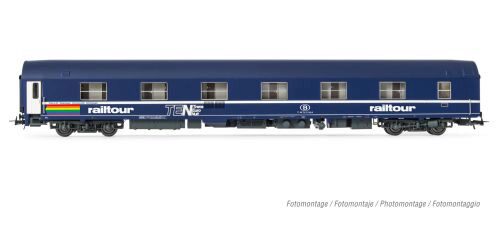 Jouef HJ4160 SNCB Schlafwagen T2 TEN Railtour blau Ep. IVb